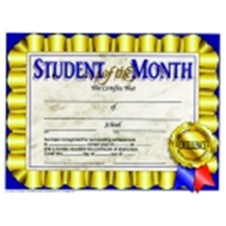 HAYES Hayes 8.5 x 11 in. Student Of The Month Certificate; Pack 30 357054